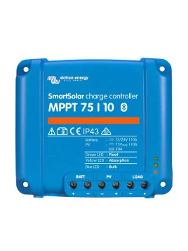 Victron SmartSolar MPPT-regelaar 12/24V 75/10-15 & 100/15-20 met geïntegreerde Bluetooth